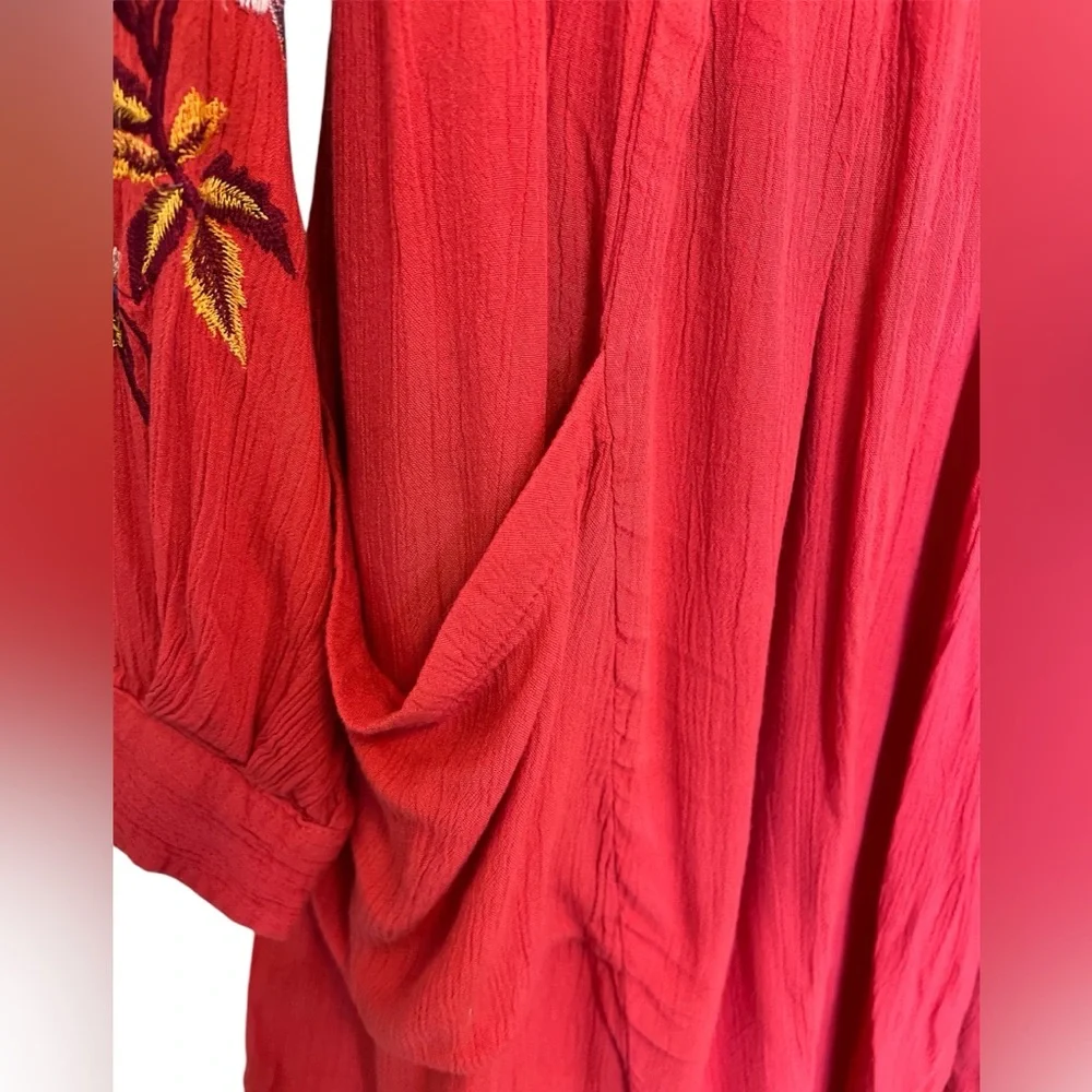 Free People embroidered mini dress‎